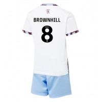 Burnley Josh Brownhill #8 Replika babykläder Tredjeställ Barn 2024-25 Kortärmad (+ korta byxor)